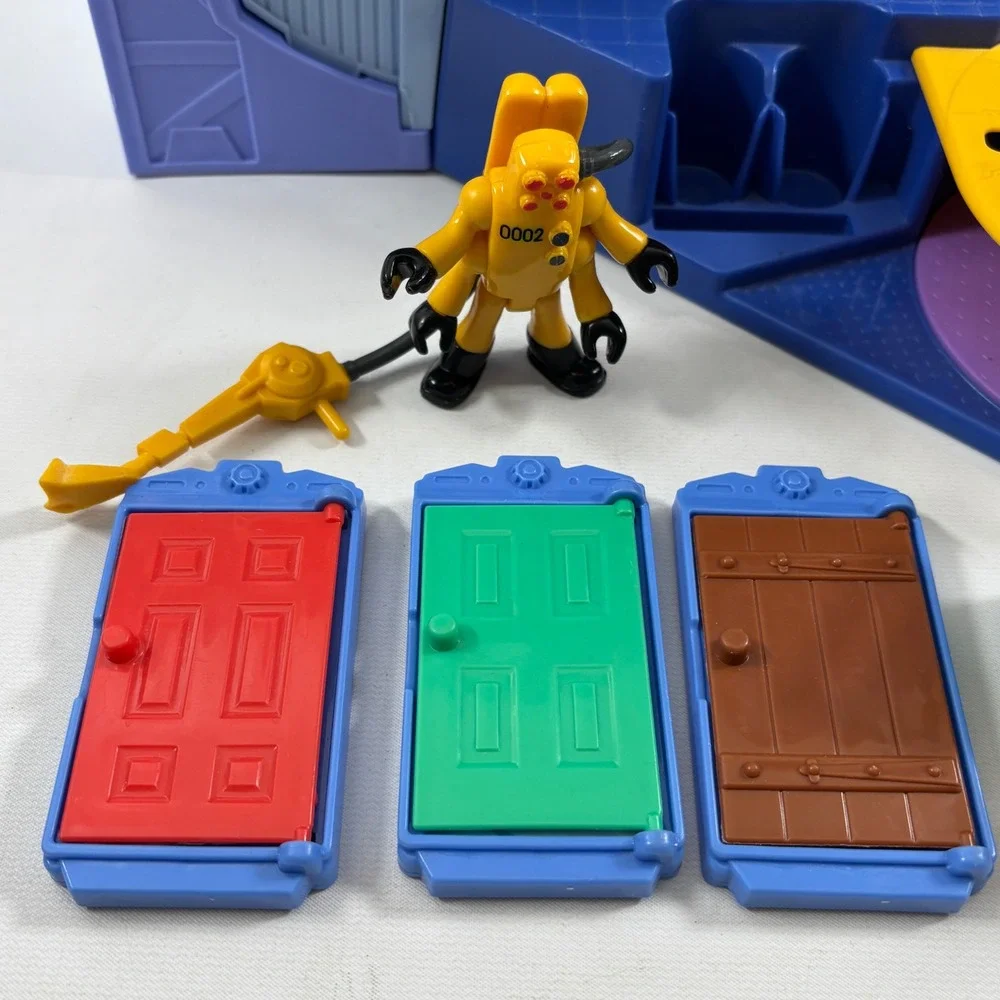 Imaginext Monsters Inc University Scare Factory Playset Sulley Mike Incomplete